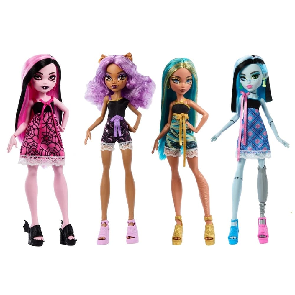 Boneca Monster High Coleção Pijamas Monstruosos Surpresa Sortida Mattel JGM42