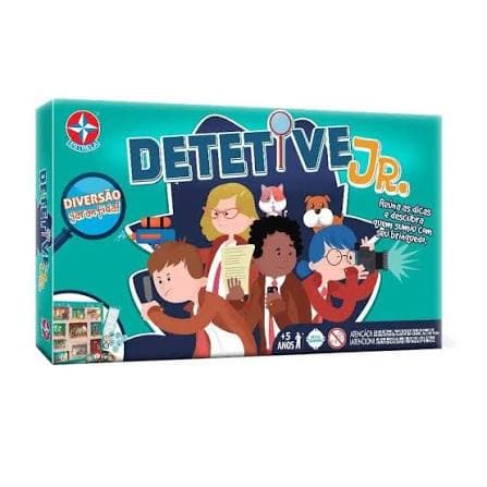 Jogo de tabuleiro Detetive Jr. - Estrela