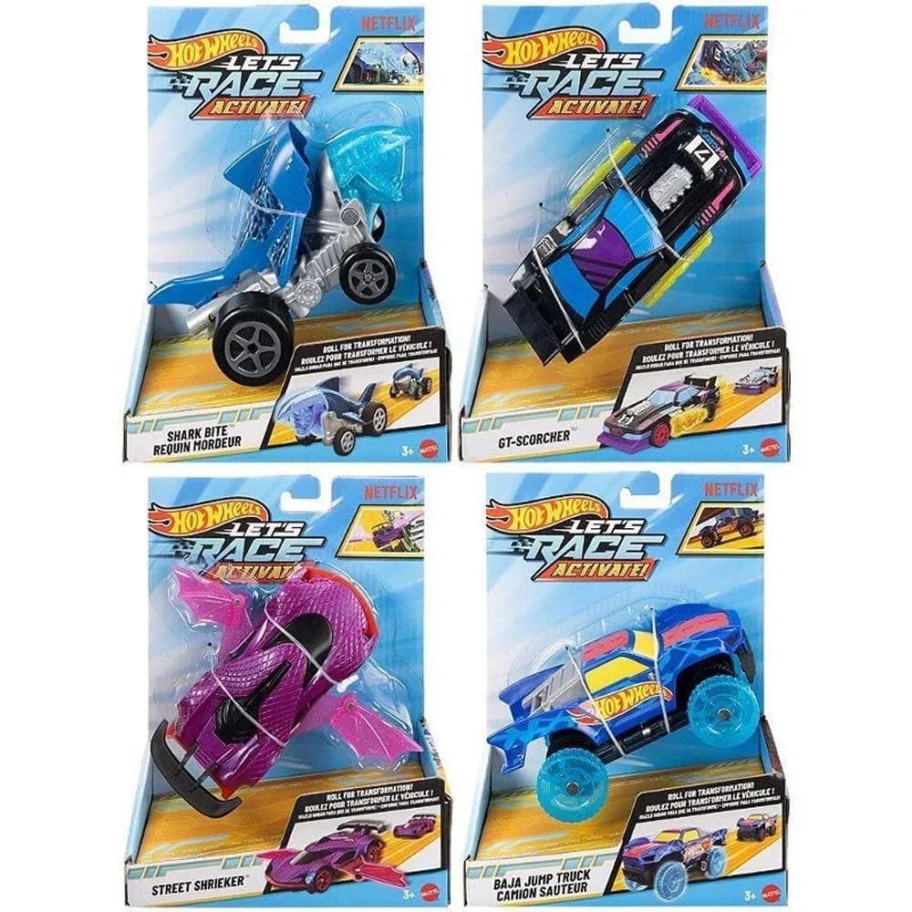 Carrinho Hot Wheels Carros Let's Race 1:32 Sortidos Mattel