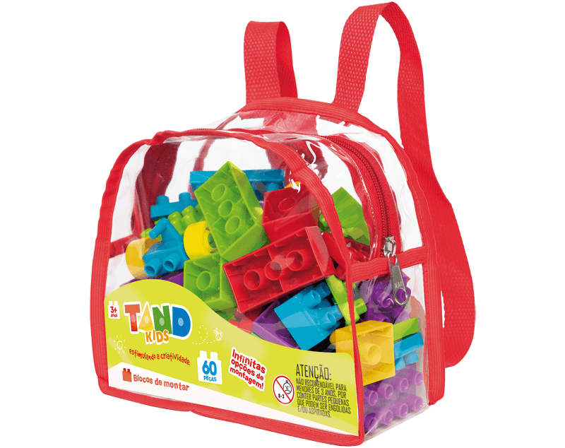 Blocos de Montar Tand Kids Maleta Toyster
