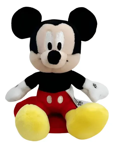 Disney Pelúcia Mickey Mouse de Ombro 10 cm com Fixação Magnética