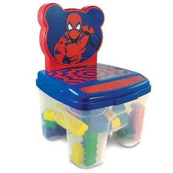 Brinquedo para Montar Spider Cadeira Toy Blocos - Ggb Plast