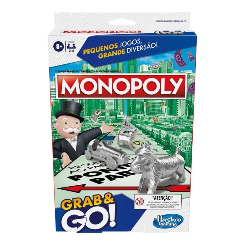 Jogo Monopoly Grab And Go