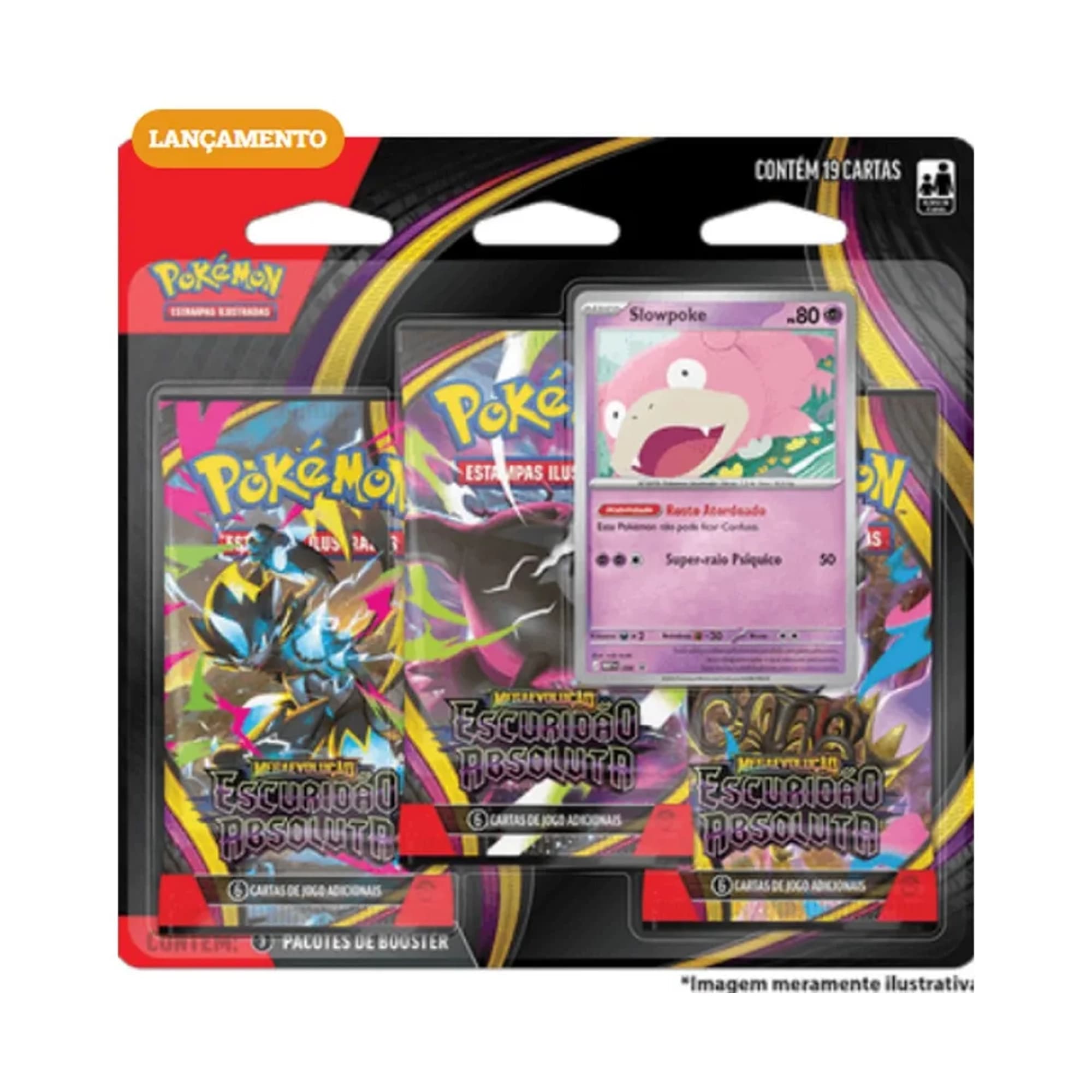Jogo de Cartas Pokémon Me05 Escuridão Absoluta - Copag