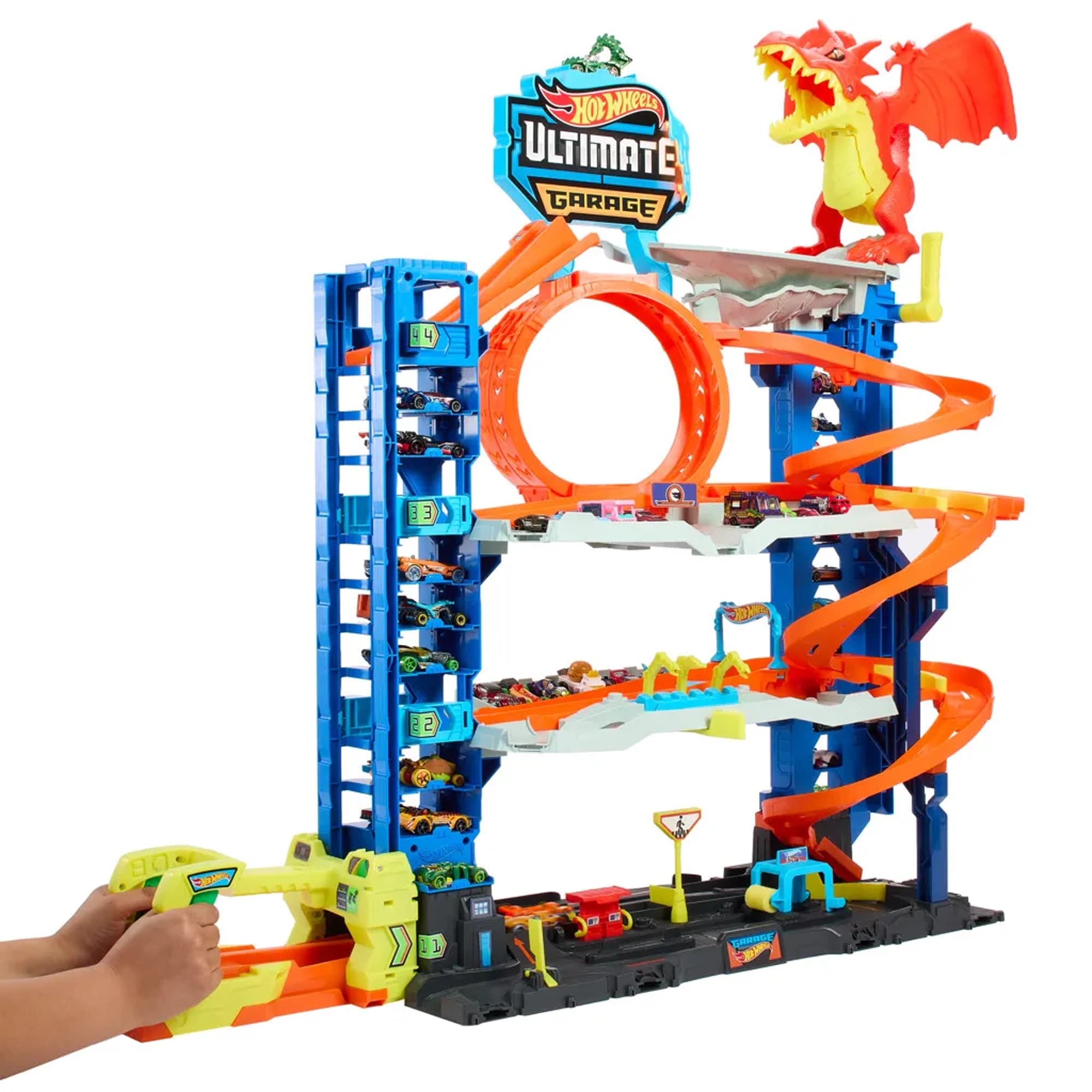 Conjunto de Pista e Carrinhos - Hot Wheels - City Ultimate Garage - Mattel